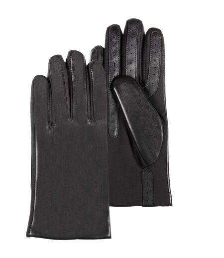Isotoner Gants femme tactiles, taille unique et doublés en imitation fourrure