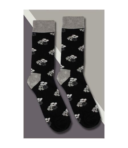 1 Pair Floral Mens Dress Socks | Classic Flower Socks
