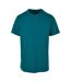 T-shirt Adulte Vert Rétro Build Your Brand-1