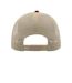 Casquette style trucker rapper mixte bordeaux / beige gris Atlantis