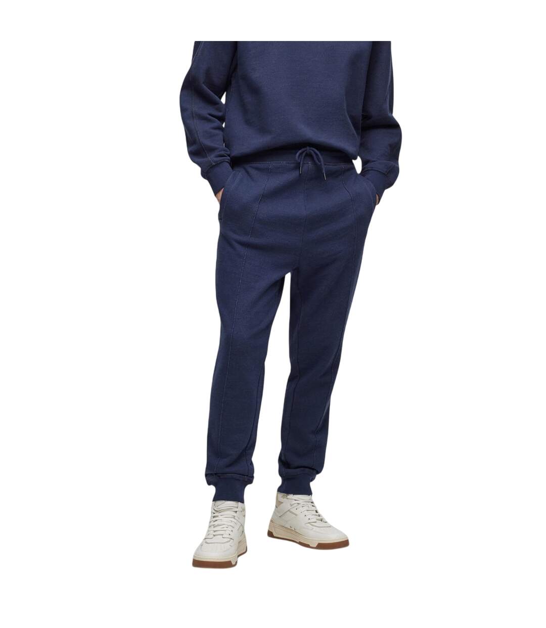 Pantalon De Jogging Homme Bleu Foncé Boss-3