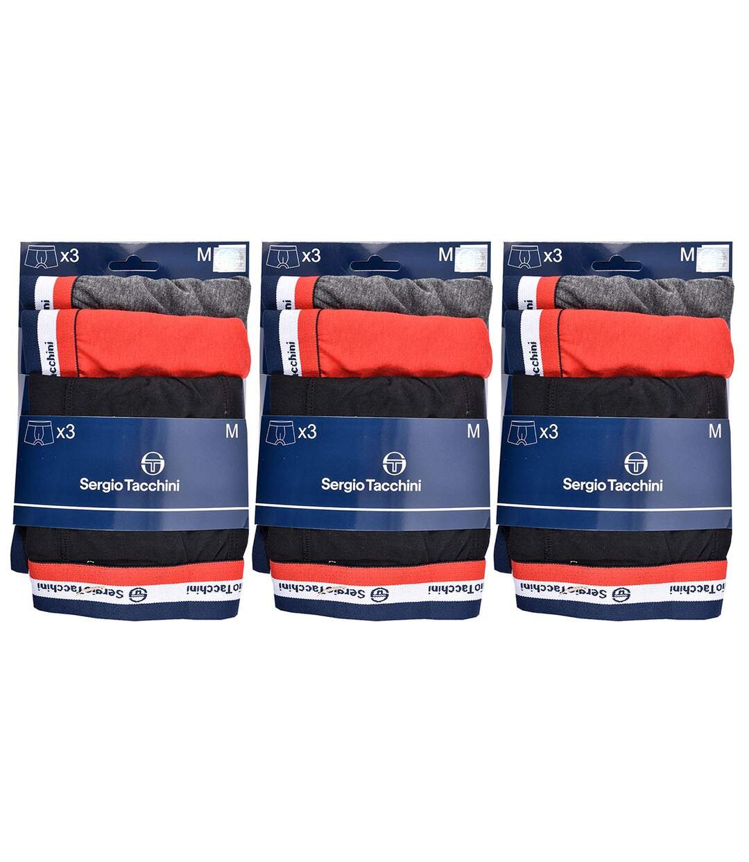 Boxer SERGIO TACCHINI X9 Pack de 9 Boxers 0860-3