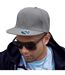 Casquette ajustable bronx original gris chiné Result Headwear