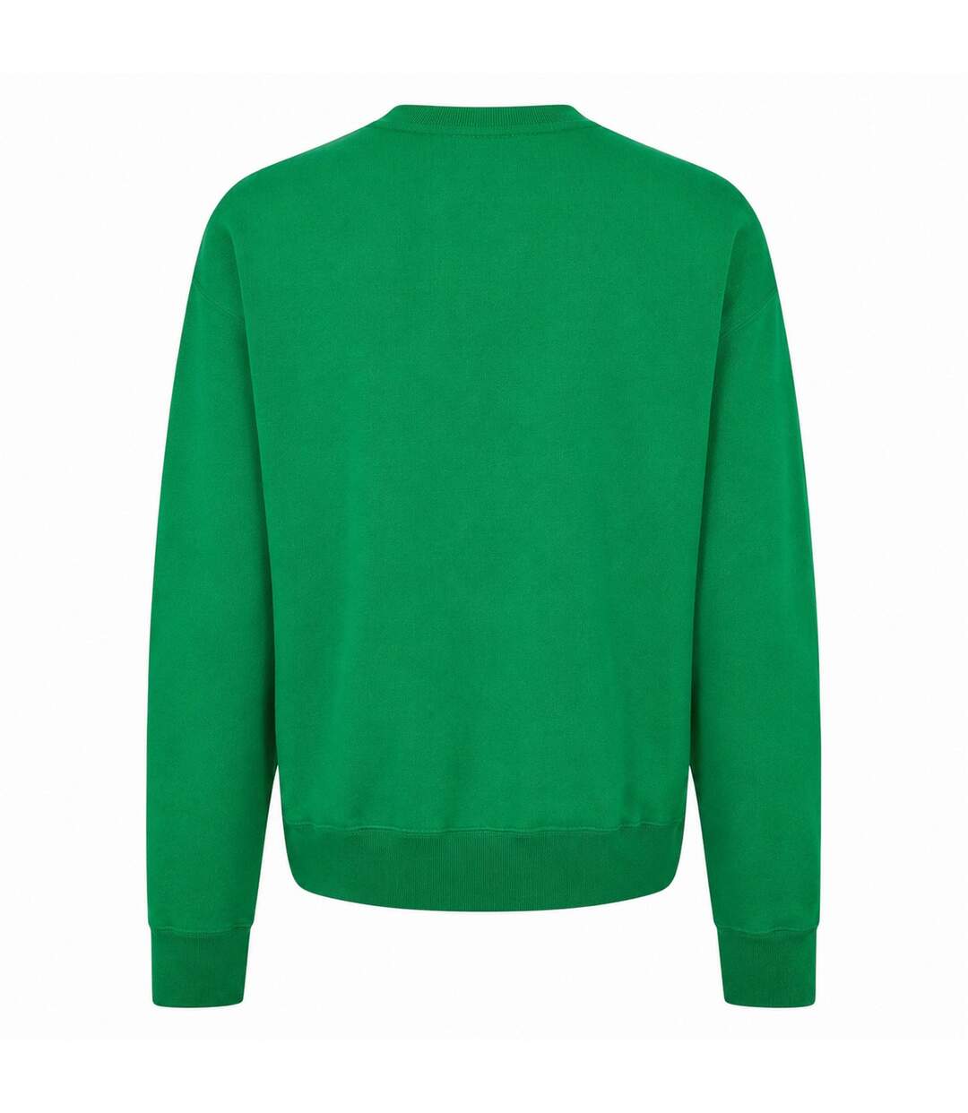 Unisex Adult Basics Ribbed Regular Casual Sweatshirt Green Adidas-2
