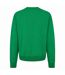 Unisex Adult Basics Ribbed Regular Casual Sweatshirt Green Adidas-2