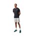 T-shirt Sport Motif/style Passepoil Contrasté Homme Bleu Marine Foncé Aquascutum-3
