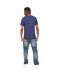 Mens Bilkie Embroidered Logo T-shirt Navy Kings Will Dream-3