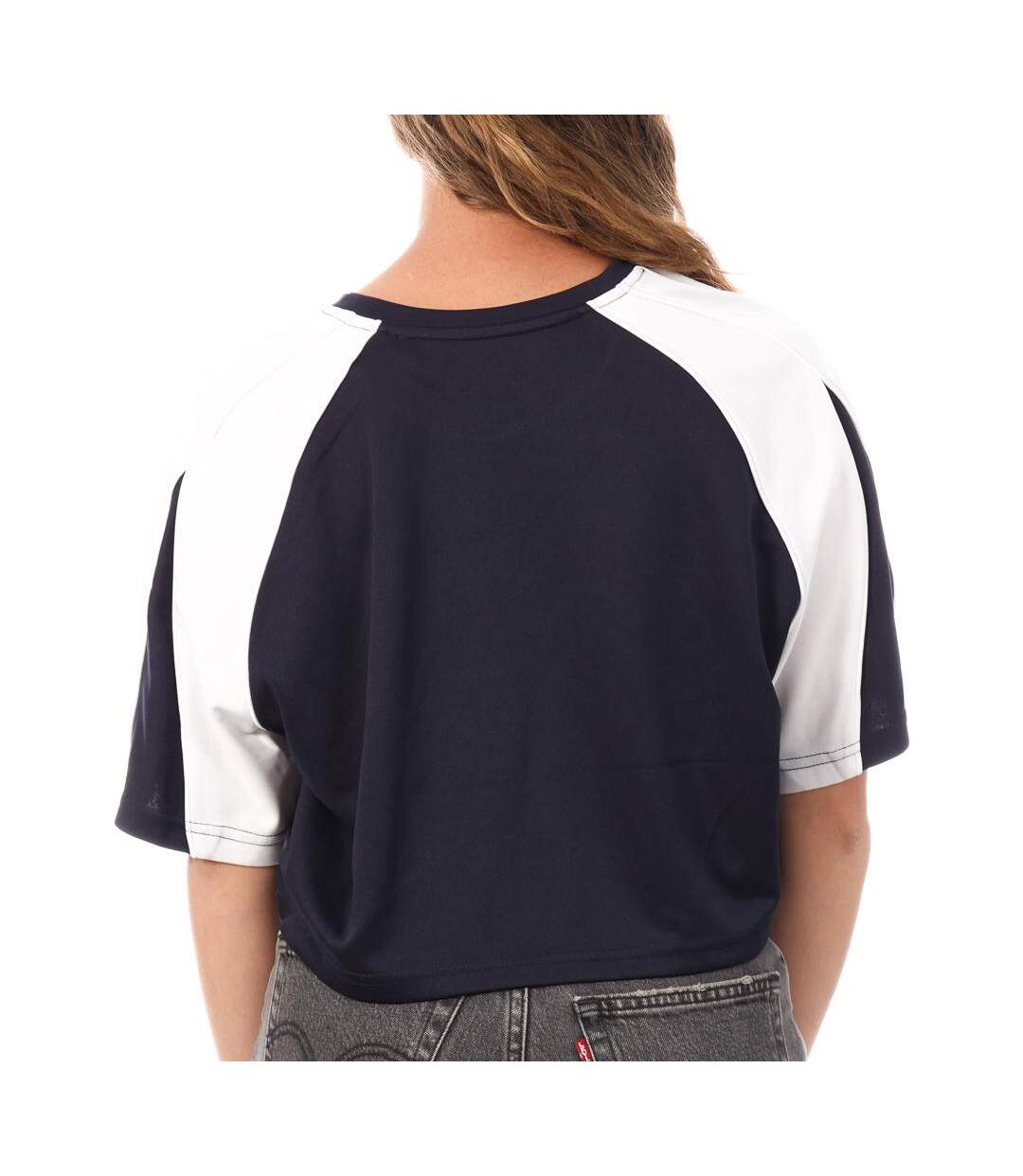 T-Shirt marine/blanc femme kaporal valse - l-2