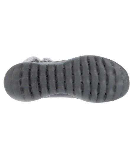 Womens/ladies On-the-go Joy Savvy Boots Charcoal Skechers