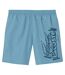 Short De Bain Motif/style Logo Homme Bleu Lacoste-2