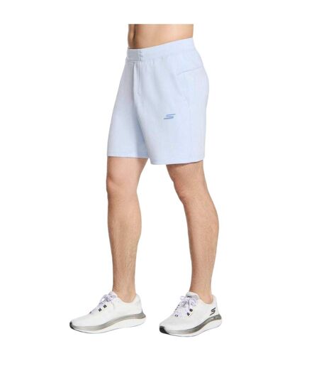 Mens Harry Kane Skechcloud Performance Shorts Blue Silver Skechers