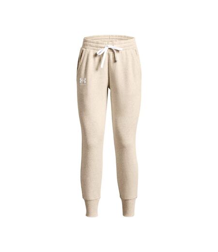 Pantalon De Jogging Rival Femme Beige Under Armour