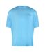 T-shirt Motif/style Logo Monochrome Homme Bleu Diesel-1