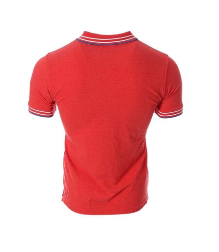 Polo rouge/bleu homme teddy smith pasian - 3xl