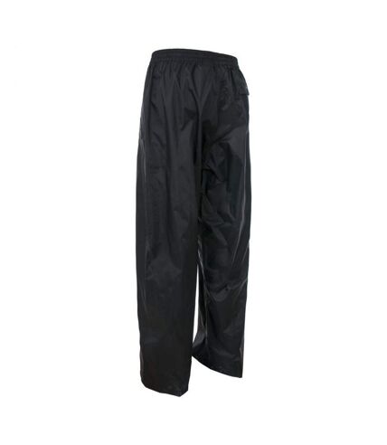 Trespass Womens/Ladies Qikpac TP75 Packaway Waterproof Trousers (Black) - UTTP6015