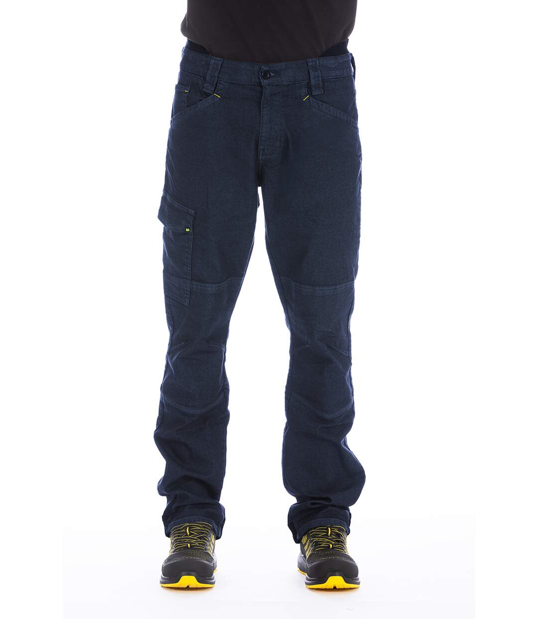 Pantalon multi-poches à ceinture haute dans le dos WELLER9-1