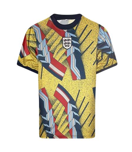 Maillot De Gardien De But Motif/style England Fa Homme Jaune Bleu Score Draw