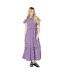 Robe mi-longue femme lilas Dorothy Perkins