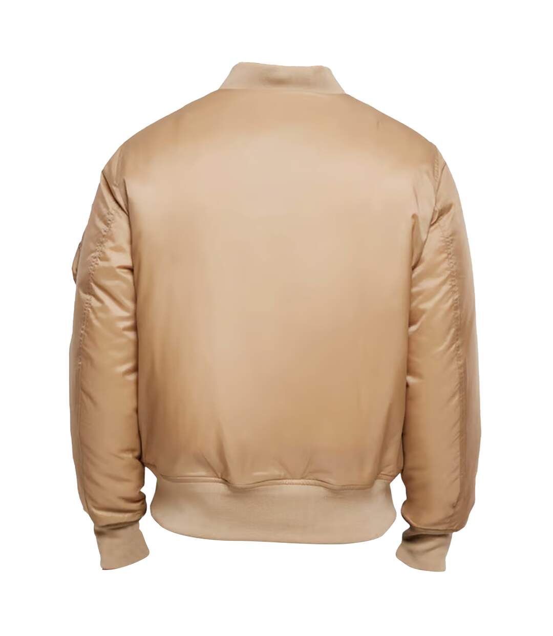 Veste bomber homme beige Build Your Brand