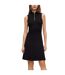 Womens/ladies Nessira Dress Black Hugo-1