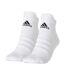 Chaussettes Blanches Mixte Adidas Ankle - 46/48