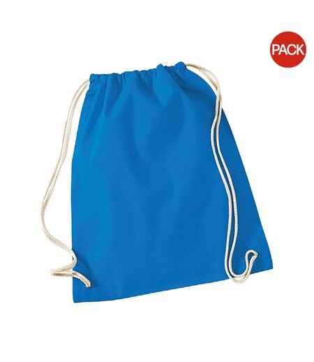 Lot De 2  Sac De Gym 12 Litres Taille Unique Bleu Saphir Westford Mill