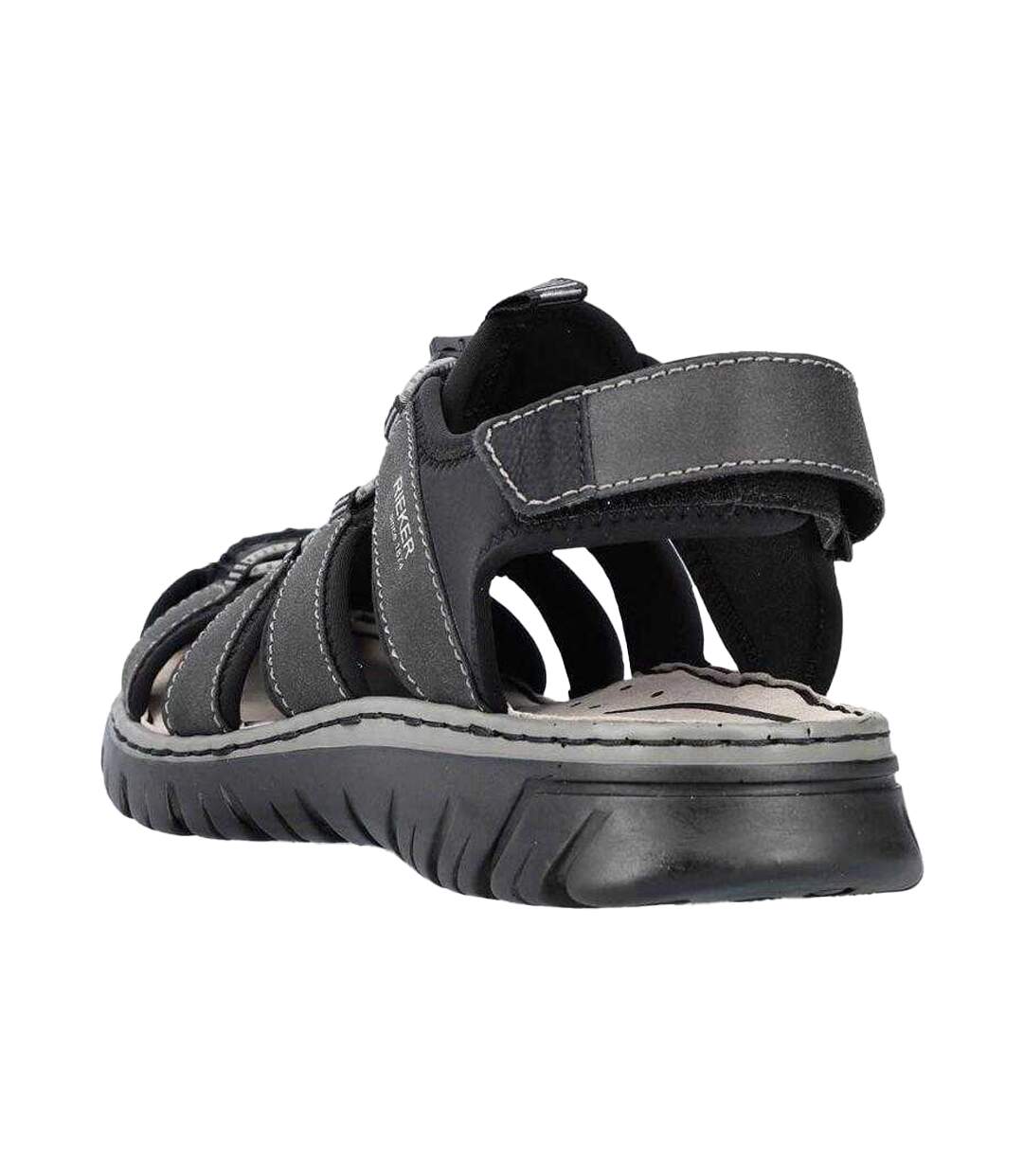 Sandales Homme Noir Rieker-2