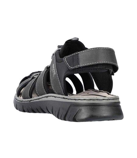 Sandales Homme Noir Rieker