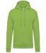 Sweat-shirt à capuche - Unisexe - K476 - vert lime-2