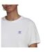 Robe T-shirt Originals Femme Blanc Adidas-4