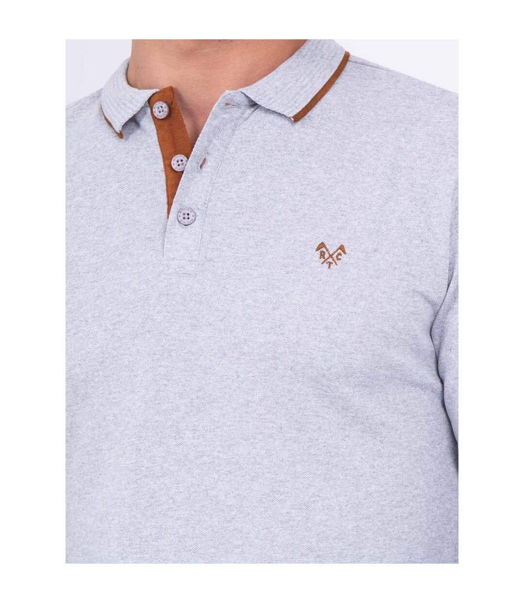 Polo manches longues pur coton PONDOR