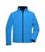 Veste Softshell Homme Turquoise Pâle James And Nicholson-1