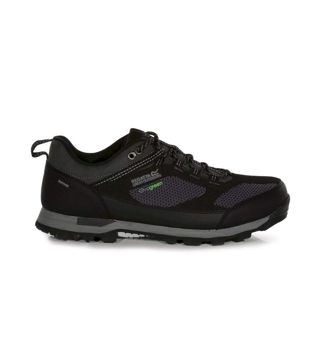 Chaussures de marche blackthorn evo homme noir / gris foncé Regatta-4