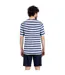 Pyjama court col rond homme Rayures Ocean Club Athena-3
