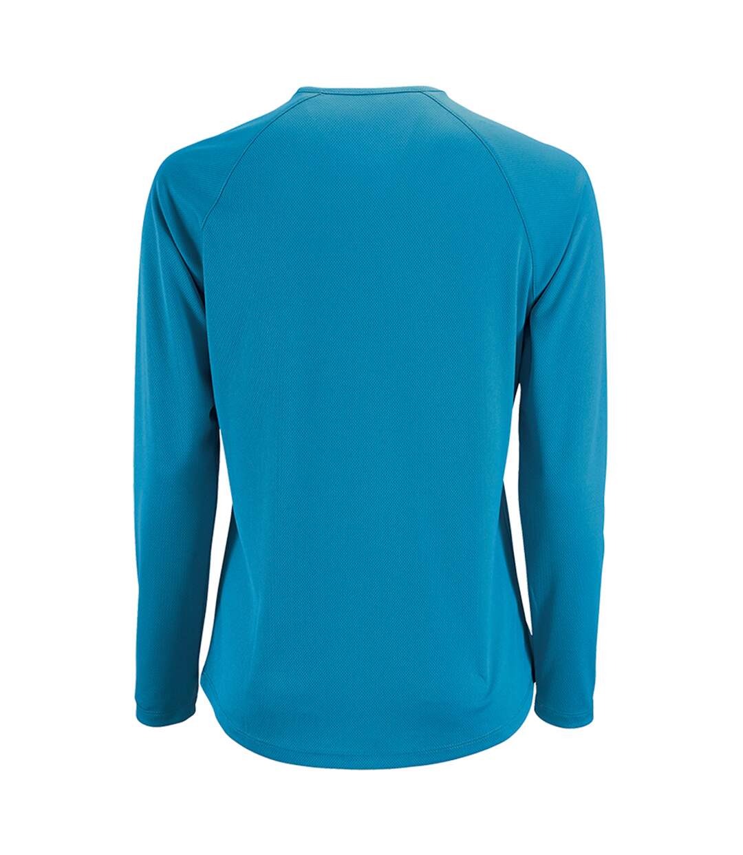 SOLS Womens/Ladies Sporty Long Sleeve Performance T-Shirt (Aqua) - UTPC3131