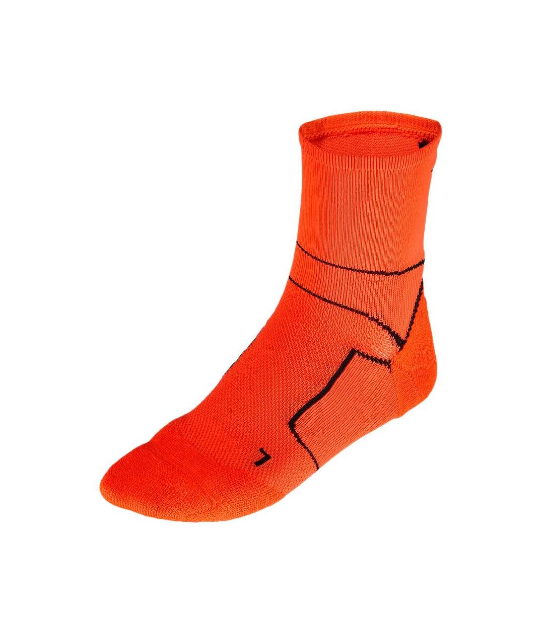 X1 Paires de Chaussettes Orange Mixte Mizuno J2GX8700Z - 35/37