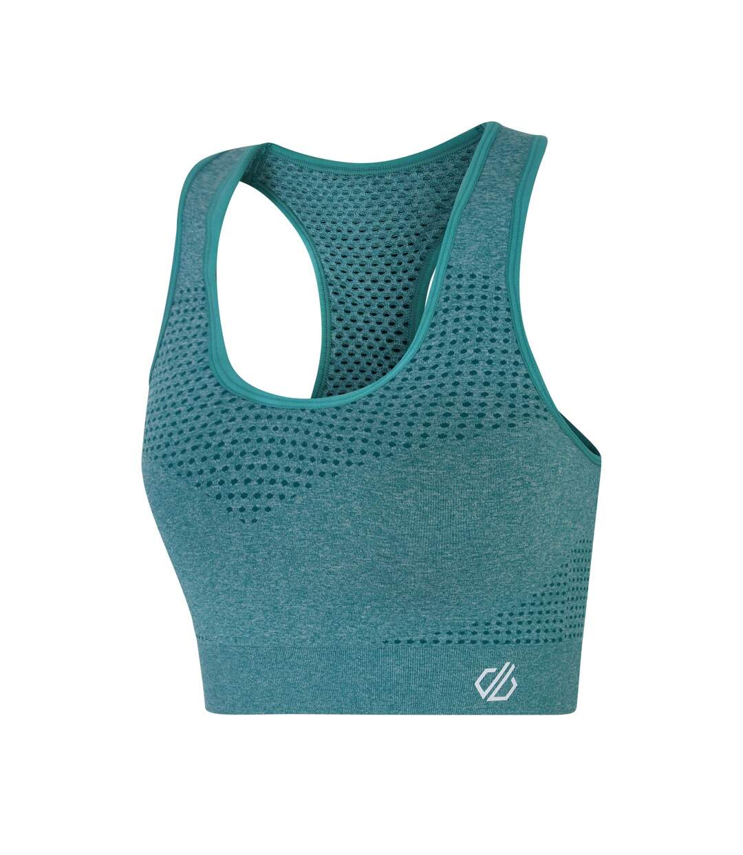 Womens/ladies dont sweat it sports bra fortune green Dare 2b-3