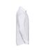 Collection mens long sleeve easy care tailored oxford shirt white Russell-3