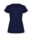 Roly Womens/Ladies Montecarlo Short-Sleeved Sports T-Shirt (Navy Blue)