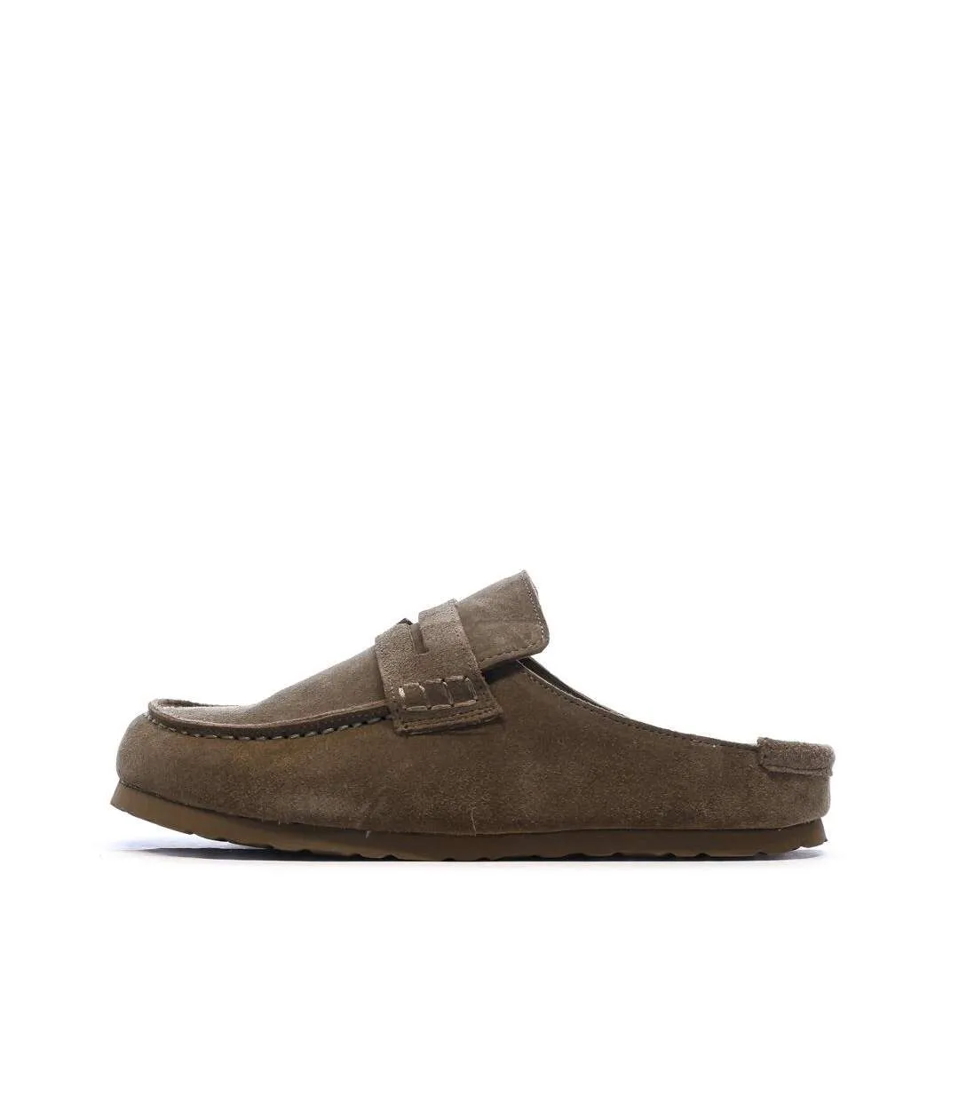 Sabots marron foncé femme xti sabots naples-1
