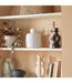 Boîte Déco en Céramique Mala 19cm Blanc-3