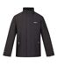 Regatta Great Outdoors Mens Outdoor Classic Matt Hooded Waterproof Jacket (Ash/Black) - UTRG919-1