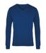 Premier Mens V-Neck Knitted Sweater (Royal)