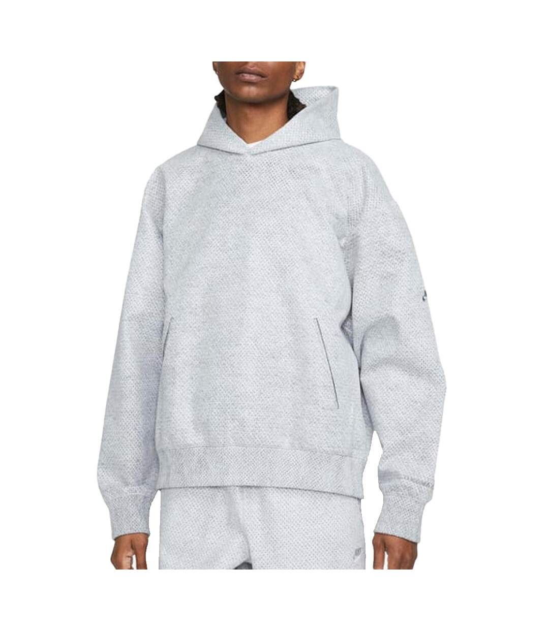 Sweat Gris Homme Nike Hoodie - L