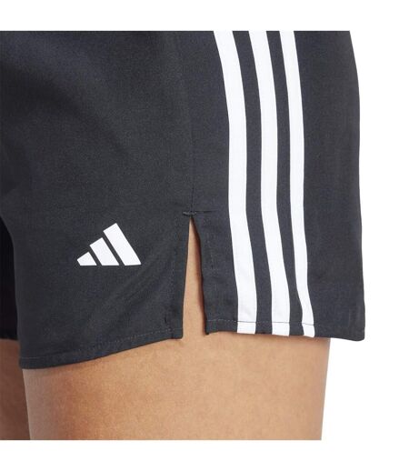 Womens/ladies High Waist Running Shorts Black Adidas