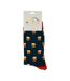 1 Pack Mens Novelty Patterned Bamboo Socks-2
