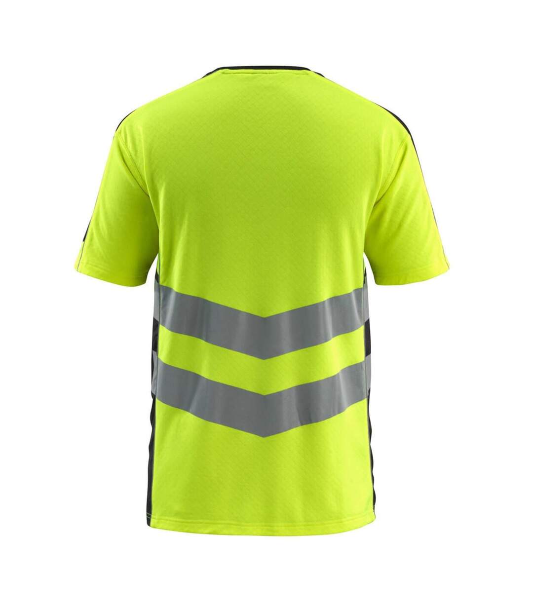 T-shirt Safe Supreme Sandwell Homme Jaune Fluo Noir Mascot-2
