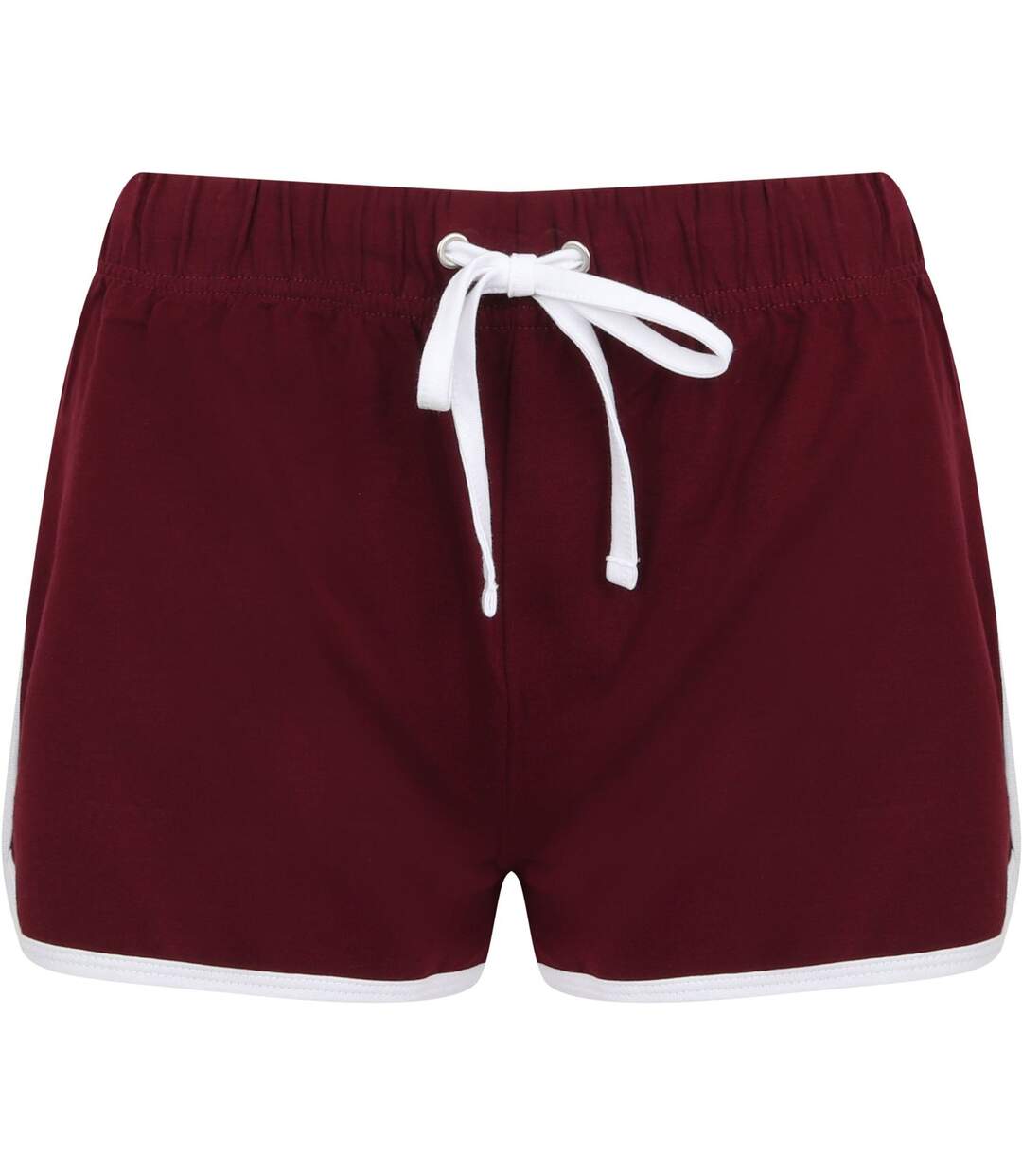 short rétro femme - SK069 - rouge bordeau