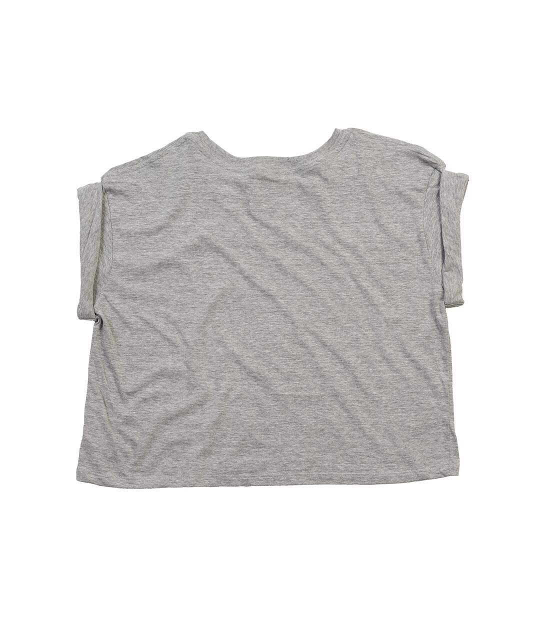 T-shirt Court Femme Gris Mantis-2