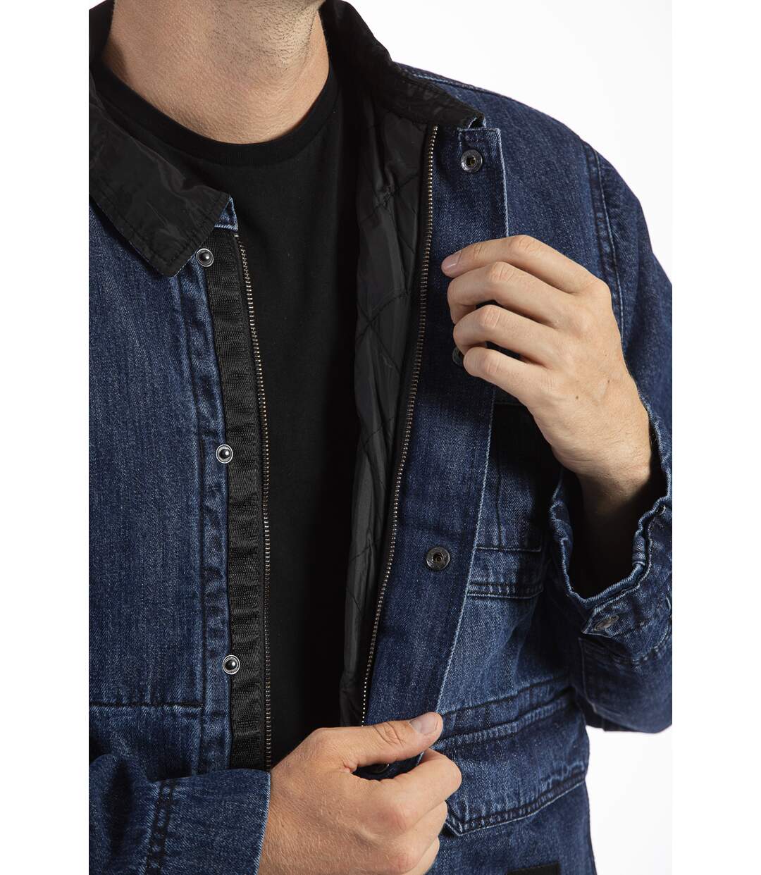Veste de travail en denim épais NEVADA-3